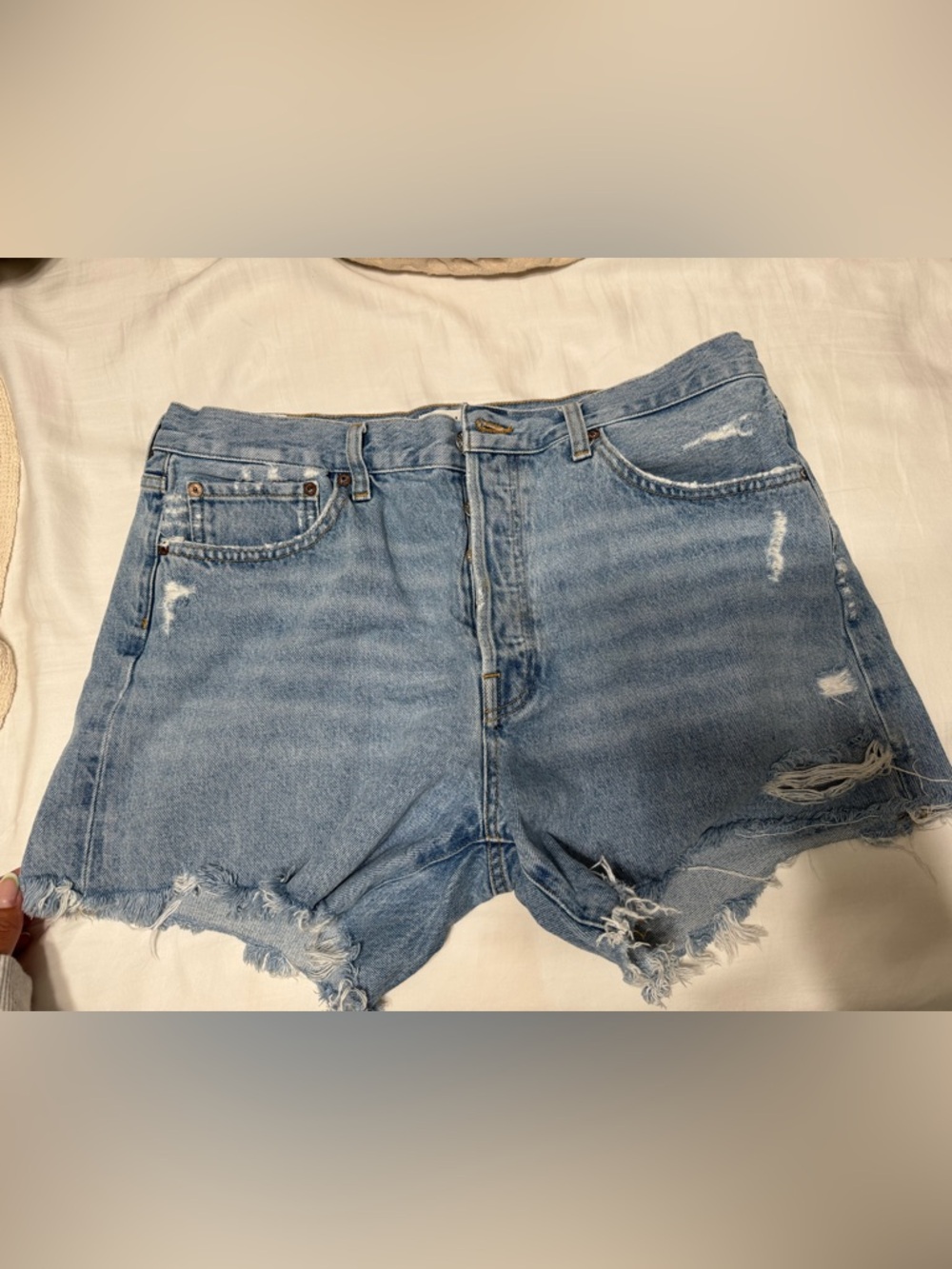 Agolde Parker Long Shorts
